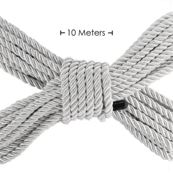 Ouch! Bondage Rope 10m Silber