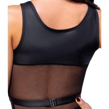 Cottelli Party Netz-Minikleid und Riostring im Set