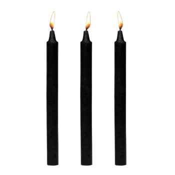 Master Series - Dark Drippers BDSM-Tropfkerzen Set Schwarz