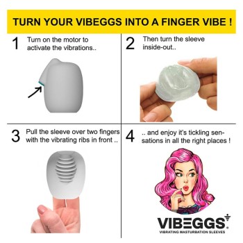 Vibeggs Vibrating Masturbation Sleeve Blow Misty