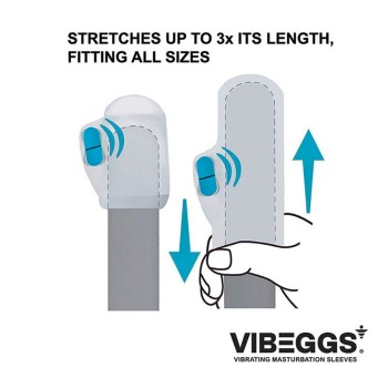 Vibeggs Vibrating Masturbation Sleeve Blow Misty