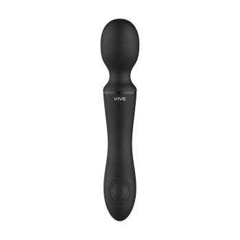 VIVE - Enora Wand-Massager & Vibrator Rechargeable Black