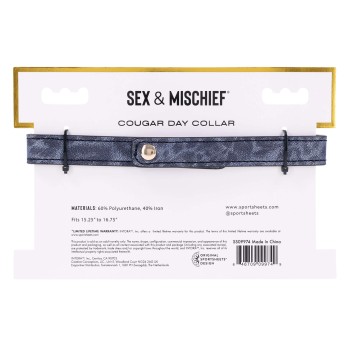 Sportsheets Cougar Day Halsband