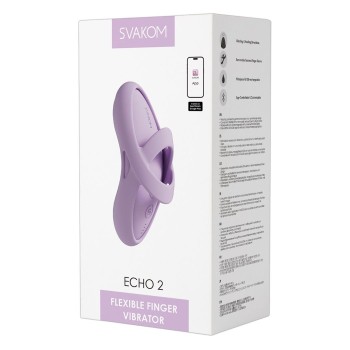 SVAKOM - Echo 2 Fingervibrator Pink