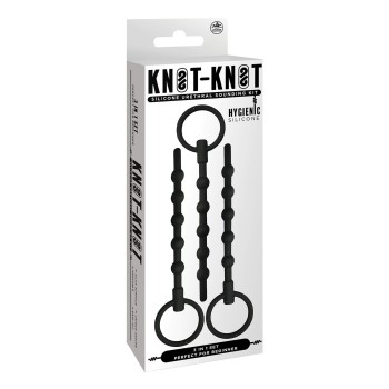 NMC Knot Knot 3 in 1 Silicone Urethral Dilator Sounding Kit