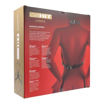 Virgite Woman Brustharness Model 1 schwarz