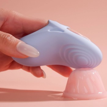 SVAKOM - Echo 2 Fingervibrator Sky Blue