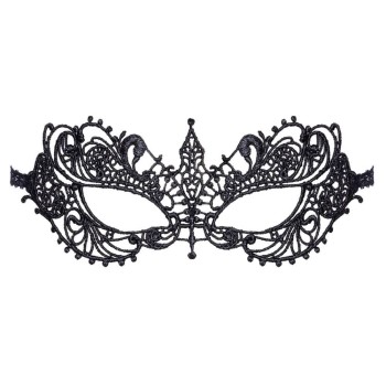 Cottelli Accessoires Stickerei-Augenmaske schwarz