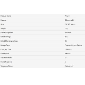 SVAKOM - AMY 2 Flexibler G-Punkt-Vibrator Lila