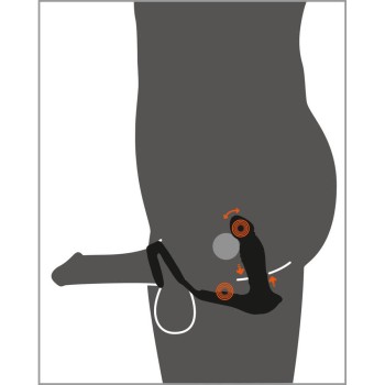 Rebel RC Vibrating Prostate Plug with Nodding Function
