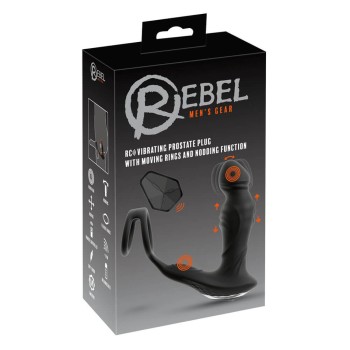 Rebel RC Vibrating Prostate Plug with Nodding Function
