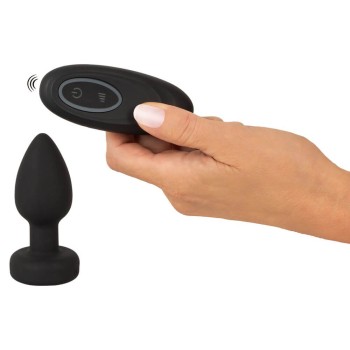 ANOS RC Flashing Butt Plug with Vibration