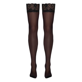 Cottelli Legware seidige Strümpfe in schwarz Gr. L Cottelli Legware seidige Strümpfe in schwarz Gr. L