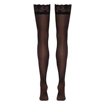 Cottelli Legware seidige Strümpfe in schwarz Gr. L Cottelli Legware seidige Strümpfe in schwarz Gr. L