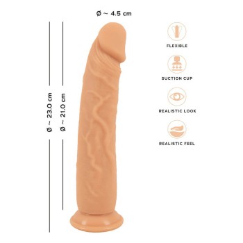 World of Dongs by You2Toys European Lover Dildo Silikon 23 cm