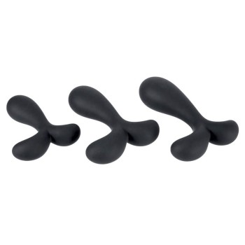 ANOS Butt Plug Training Set With Slightly Curved Tips