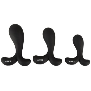 ANOS Butt Plug Training Set With Slightly Curved Tips