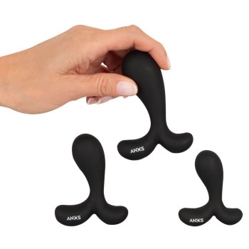 ANOS Butt Plug Training Set With Slightly Curved Tips