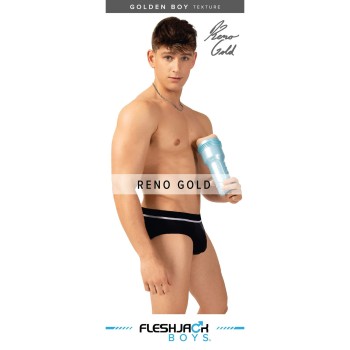 Fleshlight Fleshjack Boys - Reno Gold Golden Boy
