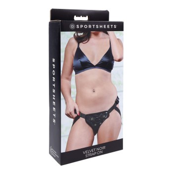 Sportsheets Velvet Noir Strap on
