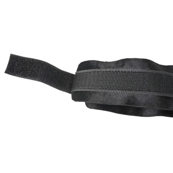 Sportsheets Velvet Noir Adjustable Hog Tie & Cuff Set