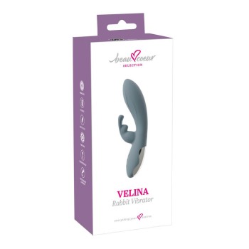 Beau coeur geschwungener VELINA Rabbit Vibrator