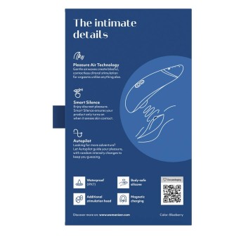 Womanizer Premium 2 - Druckwellenstimulator - Blau