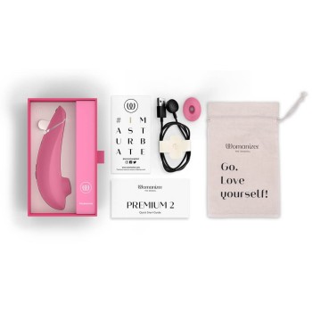 Womanizer Premium 2 - Druckwellenstimulator - Rosa