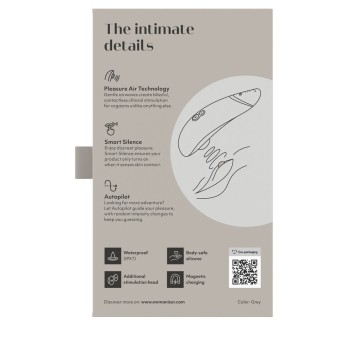 Womanizer Premium 2 - Druckwellenstimulator - Grey Womanizer Premium 2 - Druckwellenstimulator - Grey