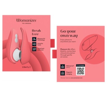 Womanizer Liberty 2 - Pleasure Air Pulsator Rosa