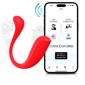 SVAKOM Phoenix Neo 2 - Wearable Bullet Vibrator mit App Rot