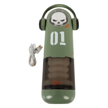 Rebel SKULL Masturbator with 3 Functions