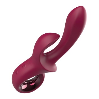 Dreamtoys Glam Duo Vibrator rot