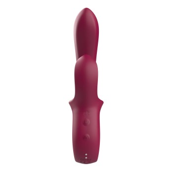 Dreamtoys Glam Duo Vibrator rot