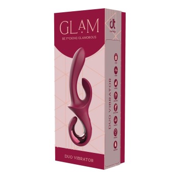 Dreamtoys Glam Duo Vibrator rot