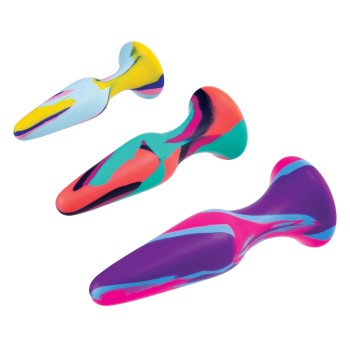 NMC ergonomisch geformten 3 in 1 Butt Plug Set