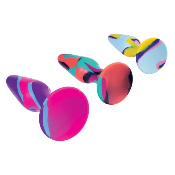 NMC ergonomisch geformten 3 in 1 Butt Plug Set