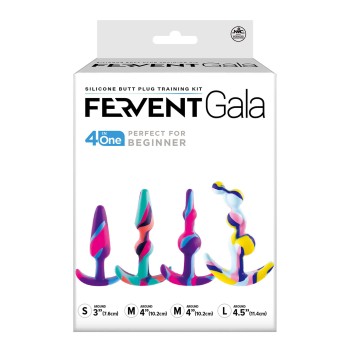 NMC buntes 4 in 1 Butt Plug Set