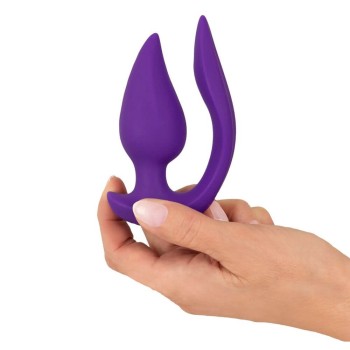 Sweet Smile RC 2 in 1 Plug & Panty Vibe lila