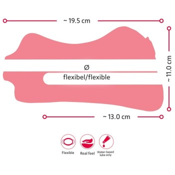 Nature Skin Mouth, Vagina & Ass Masturbator