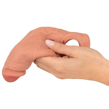 Realistixxx RealSleeve Vibro-Penishülle mit Hodenring