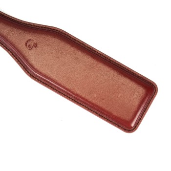 Liebe Seele - Wine Red Leder-Paddel