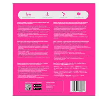 Lovense Spinel - Stoßvibrator inkl. 2 Dildos