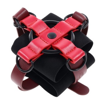 Sportsheets Ex's & Oh's Cross Cuffs