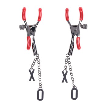 Sportsheets Ex's & Oh's Nipple Clamps