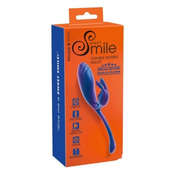 Sweet Smile Flexible Double Bullet mit Vibro-Bunny