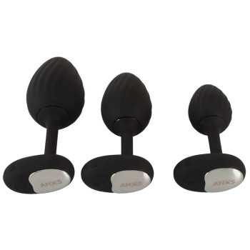 ANOS RC Butt Plug Set with Vibration