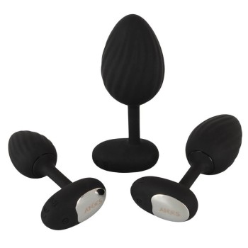 ANOS RC Butt Plug Set with Vibration