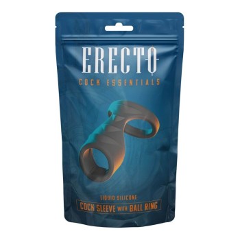 Erecto Cock Sleeve with Ball Ring