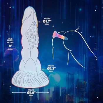 NMC Zone Series No. 419 BAD BUBBLEZ Silikon Monster 20 cm